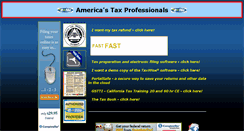 Desktop Screenshot of americastax.com